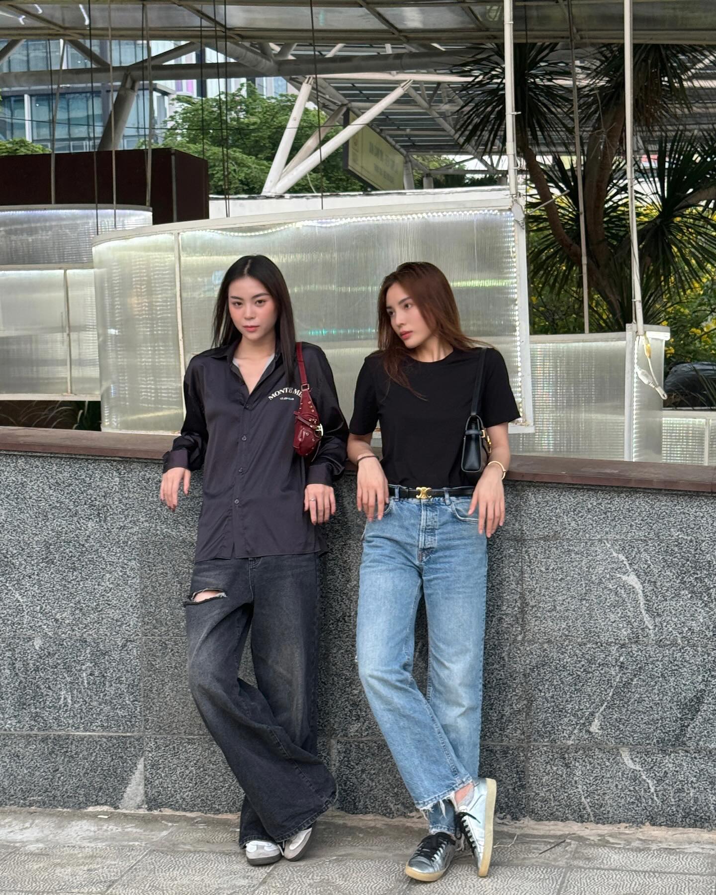 Mỹ nhân Việt có 10 cách diện quần jeans ống đứng đơn giản mà đẹp- Ảnh 1. Mỹ nhân Việt có 10 cách diện quần jeans ống đứng đơn giản mà đẹp- Ảnh 1.
